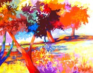 Pr&egrave;s de Plouay - 30F (92x73 cm)