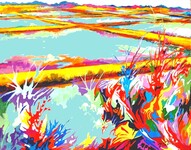 Marais de la Presqu'ile de Gu&eacute;rande - 30F (92x73 cm)