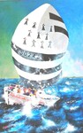 Cap sur l'ouest - 40M (100x65 cm)