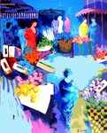 March&eacute; &agrave; Coetquidan - 25F (81x65 cm)