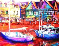 St Goustan &agrave; Auray - 30F (92x73 cm)