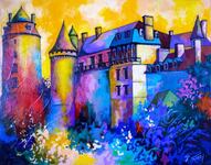 Le chateau de Chateaugiron - 30F (92x73 cm)