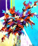 Fleurs &agrave; Tregunc - 20F (73x60 cm)