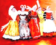 L'ouest - 25F (81x65 cm)