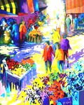 March&eacute; &agrave; Vitr&eacute; - 30F (92x73 cm)