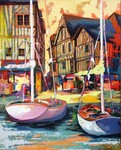 Lannion, capitale du Tr&eacute;gor - 25F (81x65 cm)