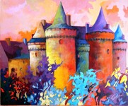 Le chateau de Suscinio - 20F (73x60 cm)